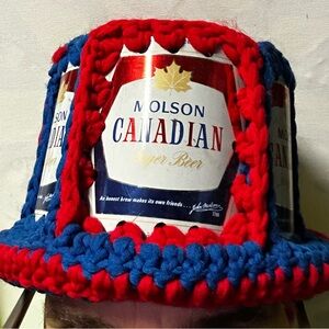 Vintage Molson Beer Hat; incredible condition